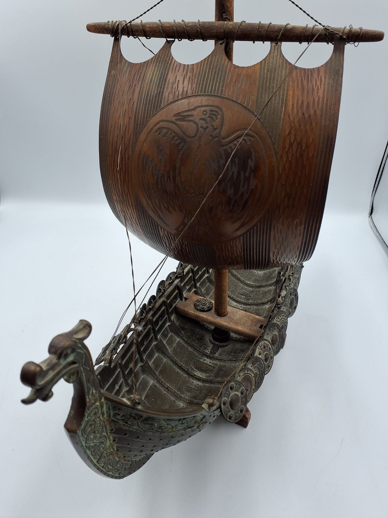 Viking skib Kobber/Bronze